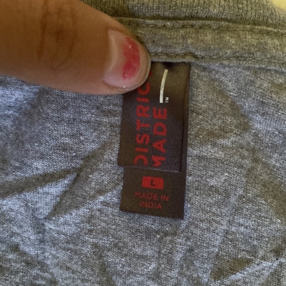 Grey Seattle Seahawks simple tee - Picture 2 of 2